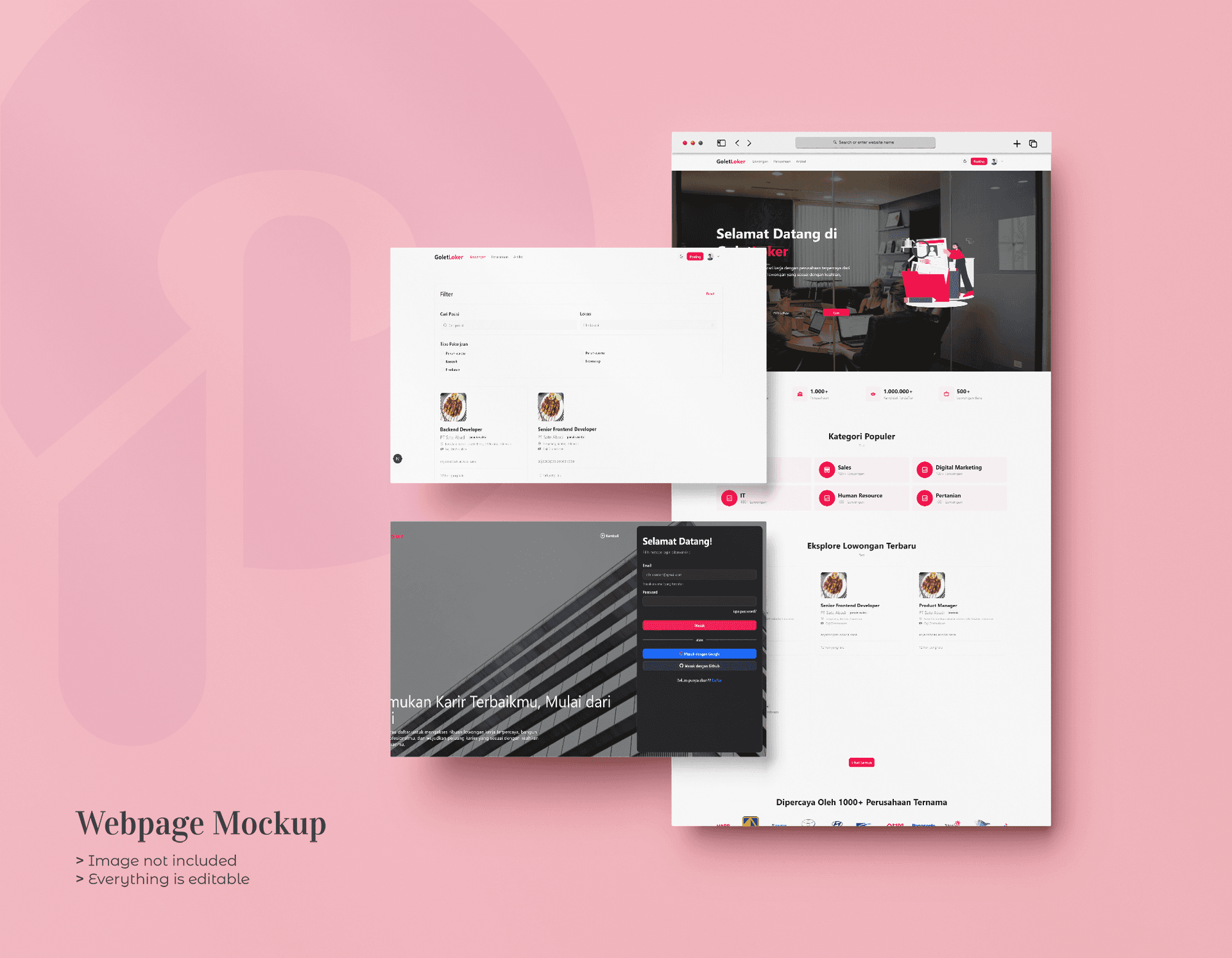 Golet Loker - Online Job Search Platform